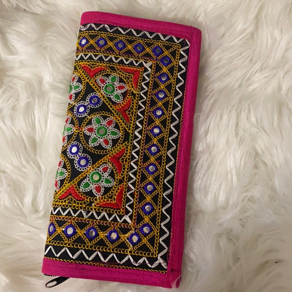 Pakistani Mirror Clutch